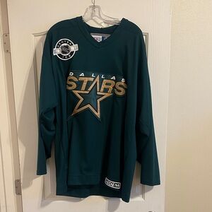 CCM Dallas Stars Jersey in Green and Gold